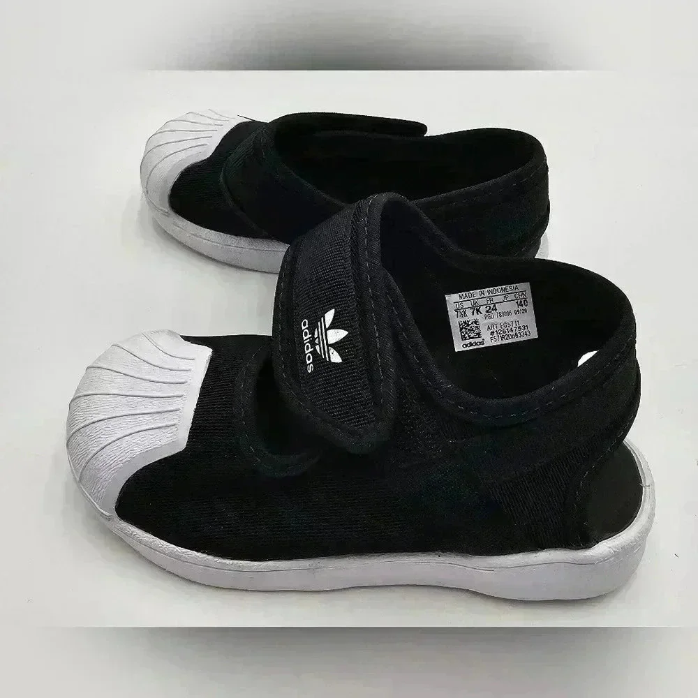 Adidas Toddler Girls Size 7.5 Superstar 360 Sandal